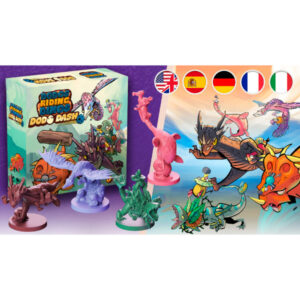 Dodos Riding Dinos Dodo Dash Board Game Kickstarter