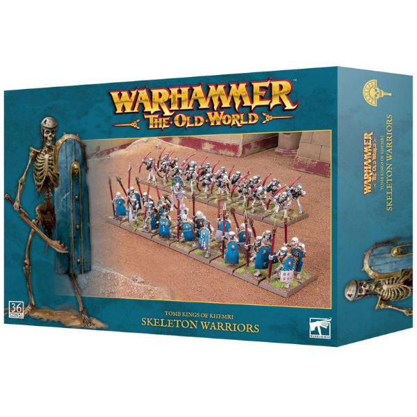 Warhammer the Old World Tomb Kings of Khermi Skeleton Warriors