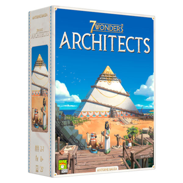 7 Wonders Architects board game | Featured image for the best board games of 2021 blog.