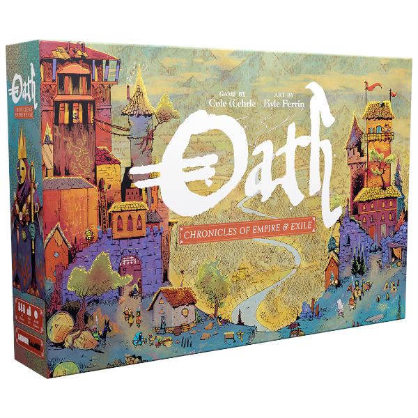 Oath board game | Featured image for the best board games of 2021 blog.