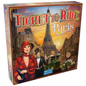 Ticket to Ride Paris Board Game