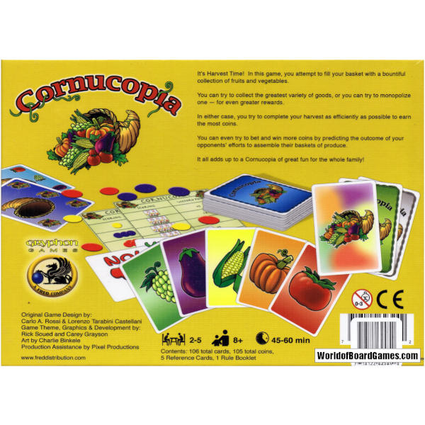 Cornucopia Board Game MTM