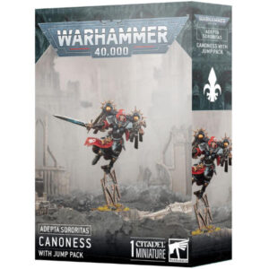 Warhammer 40K Adepta Sororitas Canoness w/ Jump Pack