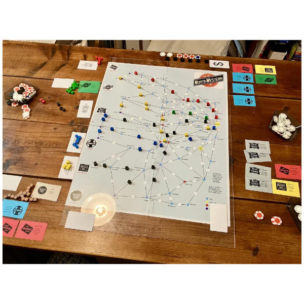 Chicago & NorthWestern Board Game