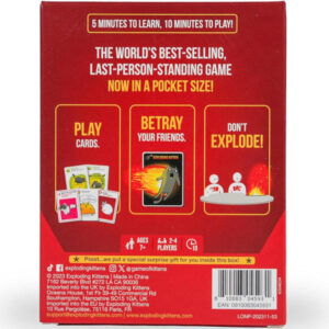 Exploding Kittens Card Game Grab & Game Edition