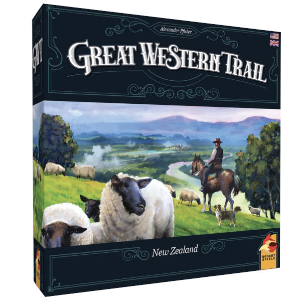 Great Western Trail New Zealand Board Game