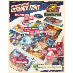 King of Tokyo Duel Board Game