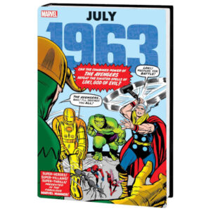 Marvel July 1963 Omnibus HC Kirby Avengers CVR DM VAR