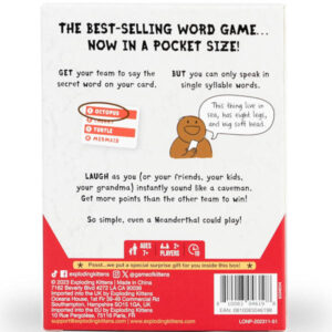Poetry for Neanderthals Board Game Grab & Game Edition