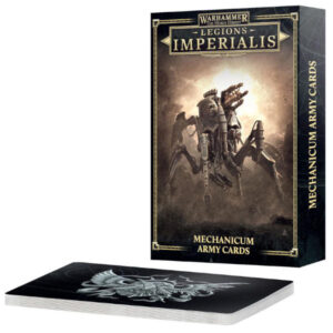 Warhammer The Horus Heresy Legions Imperialis Mechanicum Army Cards