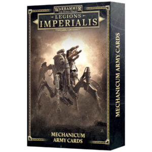 Warhammer The Horus Heresy Legions Imperialis Mechanicum Army Cards