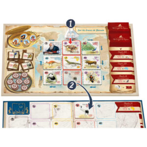 In the Footsteps of Darwin Board Game