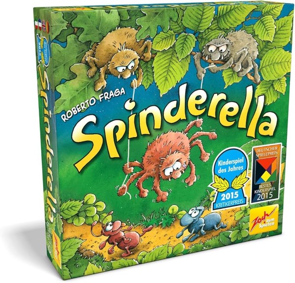 Spinderella board game