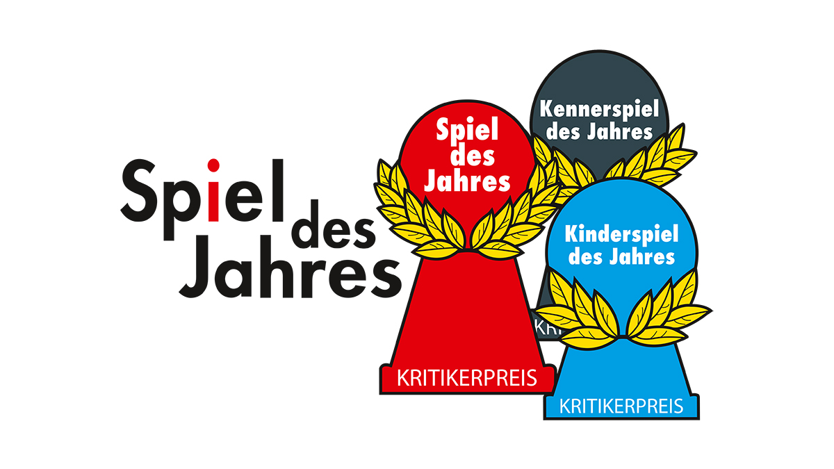 Spiel des Jahres logo | Featured image of the Spiel des Jahres 2018 blog page of More than Meeples