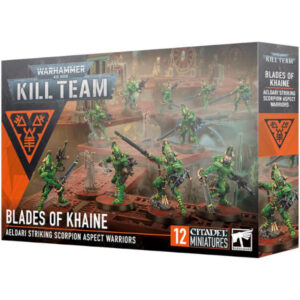 Warhammer 40K Kill Team Blades of Khaine Aeldari Striking Scorpion Aspect Warriors (2024)