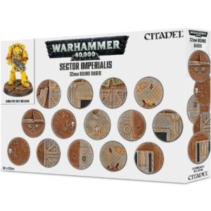 Warhammer 40K Sector Imperialis 32mm Round Bases