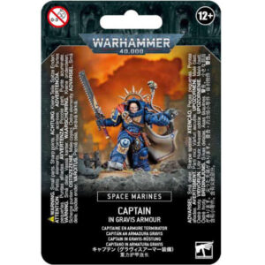Warhammer 40K Space Marines Captain In Gravis Armour