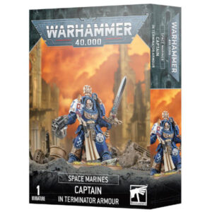 Warhammer 40K Space Marines Captain in Terminator Armour