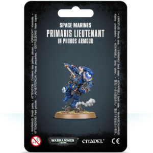 Warhammer 40K Space Marines Primaris Lieutenant in Reiver Armour