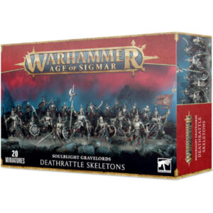 Warhammer Age of Sigmar Soulblight Gravelords Deathrattle Skeletons