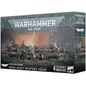 Warhammer 40k Astra Militarum Krieg Heavy Weapons Squad