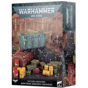 Warhammer 40K Battlezone Manufactorum Munitorium Armoured Containers