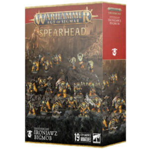 Warhammer Age of Sigmar Orruk Warclans Spearhead Ironjaws Bigmob
