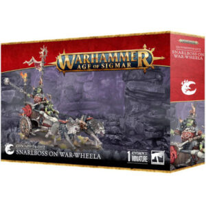 Warhammer Age of Sigmar Gloomspite Gitz Snarlboss on War-Wheela
