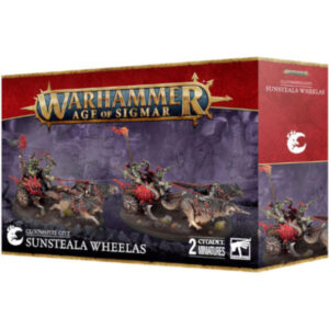 Warhammer Age of Sigmar Gloomspite Gitz Sunsteala Wheelas