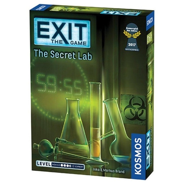 Exit The Game The Secret Lab Board Game