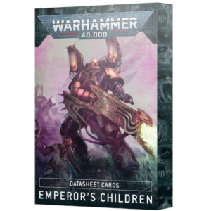 Warhammer 40K Emperors Children Datasheet Cards