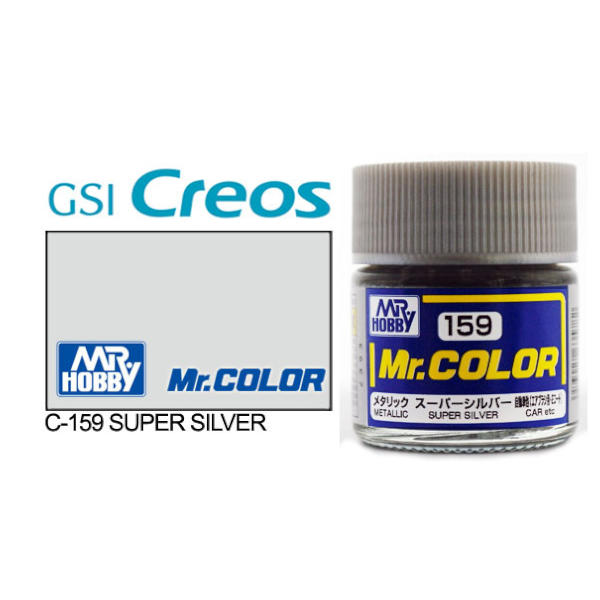 GSI Creos Mr Color Metallic Super Silver (10ml)