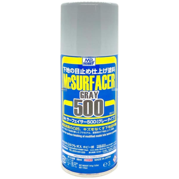 GSI Creos Mr Surfacer Grey 500 170ml