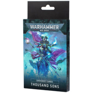 Warhammer 40K Thousand Sons Datasheet Cards (2025)