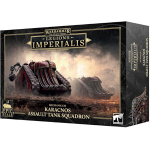 Warhammer the Horus Heresy Legions Imperialis Mechanicum Karacnos Assault Tank Squadron