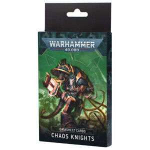 Warhammer 40K Chaos Knights Datasheet Cards (2025)