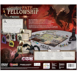 The Lord of the Rings Fate of the Fellowship Board Game