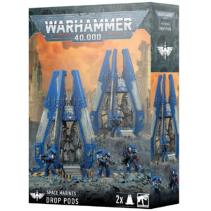 Warhammer 40K Space Marines Drop Pods