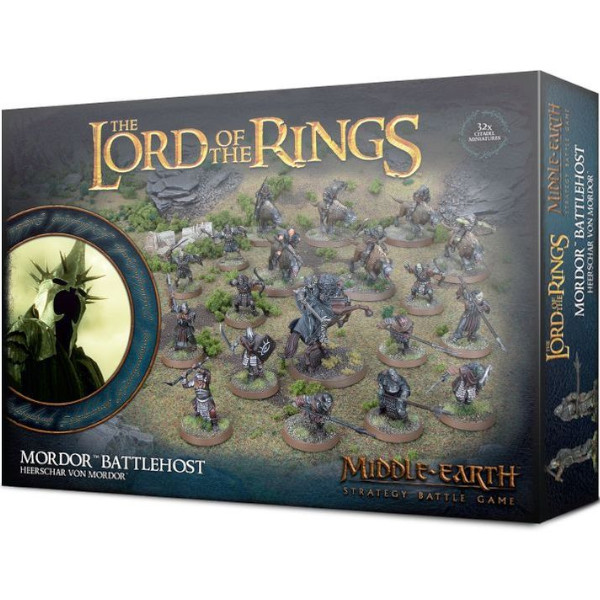 Middle Earth Strategy Battle Game The Lord of the Rings Mordor Battlehost