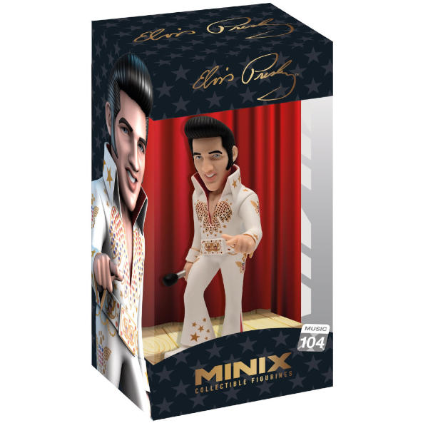 MINIX Elvis Presley White Suit Figurine