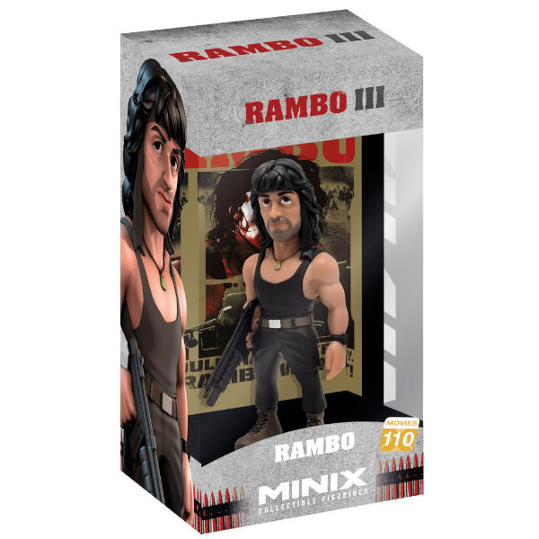 MINIX Rambo 3 Rambo with Singlet Figurine
