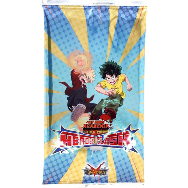 universus my hero academia booster box UVS Games: My Hero Academia Sleeved Booster Pack main image 1