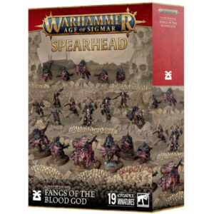 Warhammer Age of Sigmar Blades of Khorne Spearhead Fangs of the Blood God
