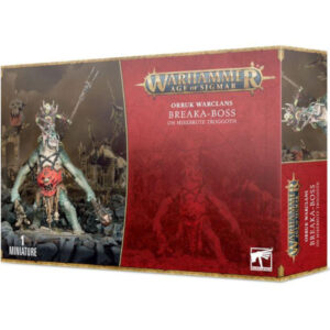 Warhammer Age of Sigmar Orruk Warclans Breaka-Boss on Mirebrute Troggoth