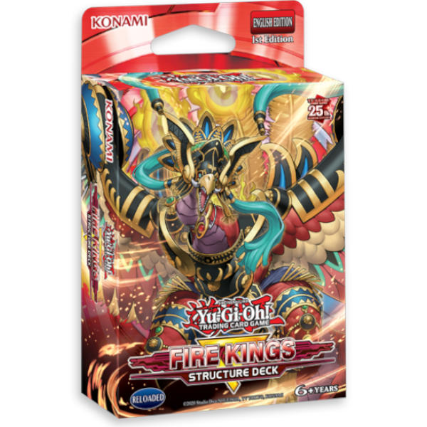 Yugioh TCG Revamped Fire Kings Structure Deck
