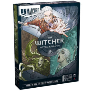 Unmatched The Witcher Steel and Silver Board Game