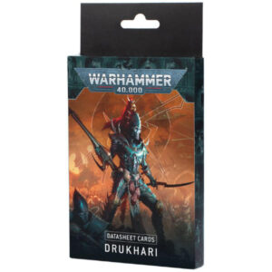 Warhammer 40K Drukhari Datasheet Cards (2025)