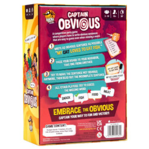 Captain Obvious Board Game