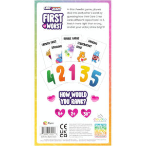 First To Worst Care Bears Board Game