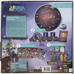 Mission Red Planet Board Game 3rd Edition